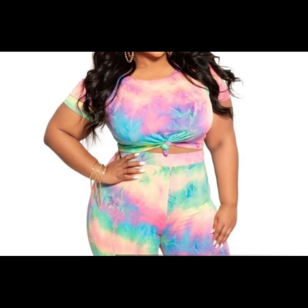 Tie Dye Short Set